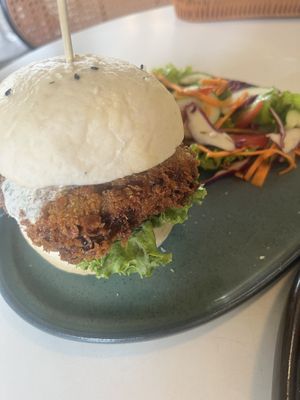 Fish burger   at Shaka  in Ao Nang
