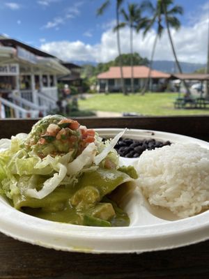 Enchiladas  at Federico's Fresh Mex Cuisine in Hanalei