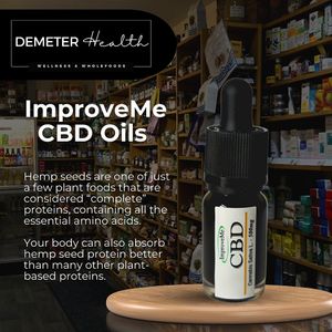 Unlock the power of CBD oils with products at our shop, in Sandbach! 🌿 

Discover why our CBD oils are the talk of the town and best-sellers among wellness enthusiasts. CBD is at Demeter Health in Sandbach
