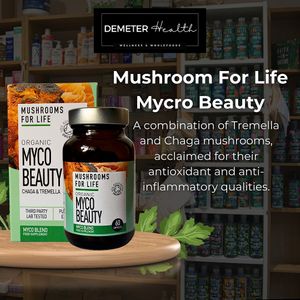 Discover the secret to beauty that comes from the inside out. Elevate your skincare routine with Mycro Beauty today! Unlock the power of nature's antioxidants with Mycro Beauty by  at Demeter Health in Sandbach