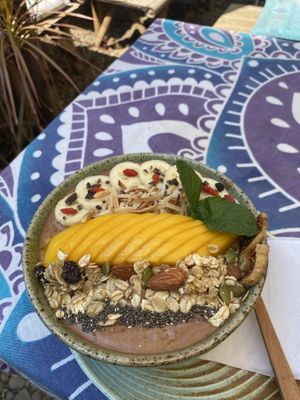 Smoothie bowl  at Soul Café & Shop in Pai