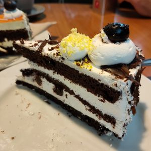 Schwarzwälder Kirsch at Café Prantl in Merano