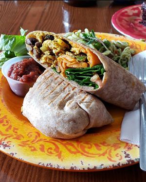 Breakfast Burrito 😍 at The Art We Are in Kamloops
