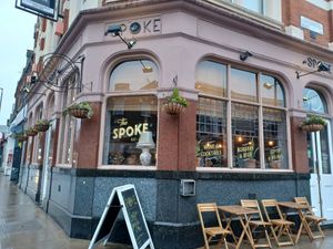 From the outside at The Spoke in London
