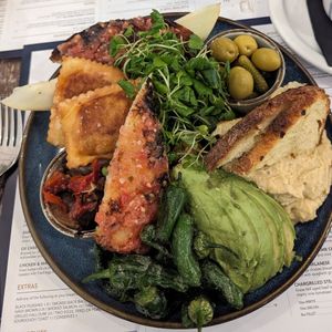 Anti pasti #Veganuary at Ricci's Place in Halifax
