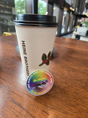  at Heine Brothers Coffee in Louisville