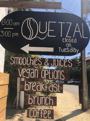 Quetzal is worth a visit!   at Quetzal in Troncones