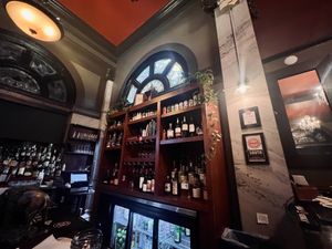 Nice interior at the bar. Apparently this place used to be a bank back in the day according to some lady at the university   at South Kitchen & Bar in Athens