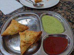 Red one vegan, green not at Bhanu's Indian Grocery and Cuisine in San Gabriel