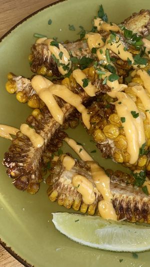 Crispy corn ribs  at Riverview Bar & Bistro  in Mannum