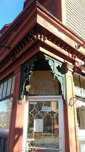 Doorway at Dee Dee's Ice Cream in Halifax