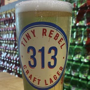 Beer  at Tiny Rebel in Newport