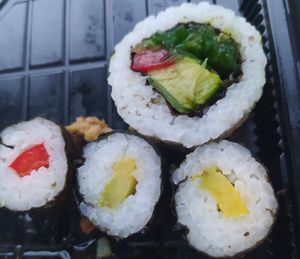 Vegan Special and Vegan Maki Menu at Sushi Time  in Woerden