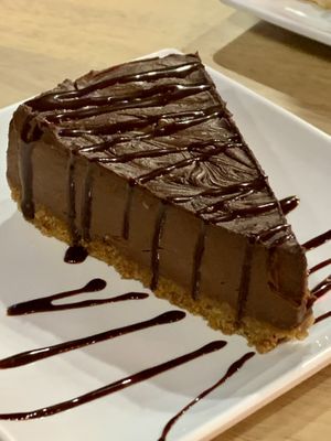 Chocolate mousse pie   at Alice & Friends at The Glen in Glenview