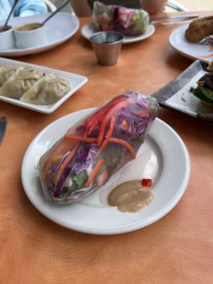 Fresh spring roll   at Alice & Friends at The Glen in Glenview