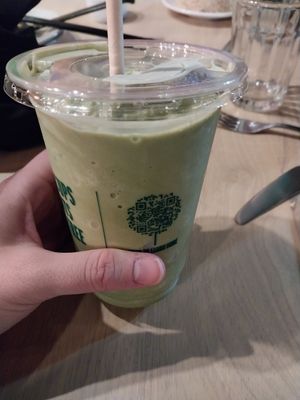 Green Tea Shake at Alice & Friends at The Glen in Glenview