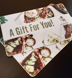 Gift cards can be redeem at both locations  at Alice & Friends at The Glen in Glenview