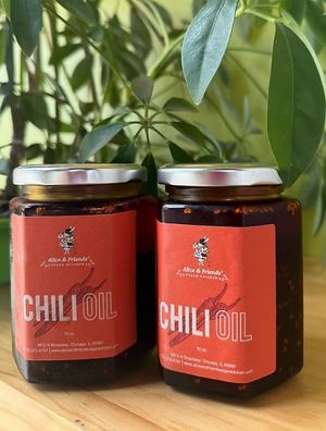 Chili Oil available at the Alice & Friends store  at Alice & Friends at The Glen in Glenview