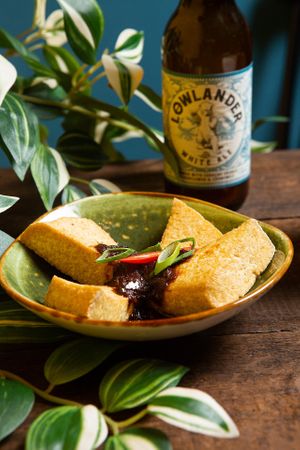 Telor, but with tofu instead of egg. at Warna Baru - Indonesian Kitchen & Bar in Amsterdam