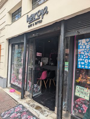 Entrance at Kerop Cafe & Tattoo in Montevideo