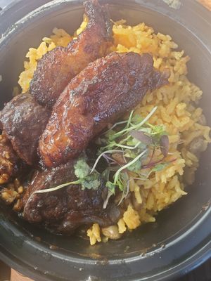 Moxtail platter at Black Rican - Pop Up in Brooklyn