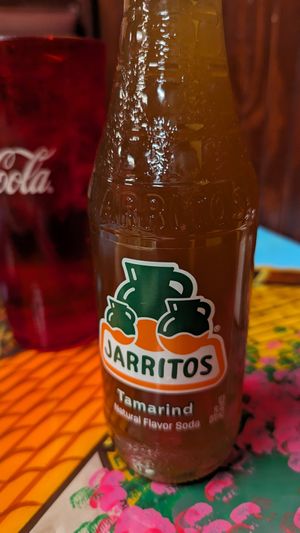 Tamarind jarritos at Guerrero Restaurant in Graham