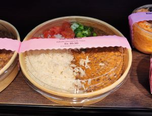 Microwave food at Lindt Chocolate Shop  in Zurich