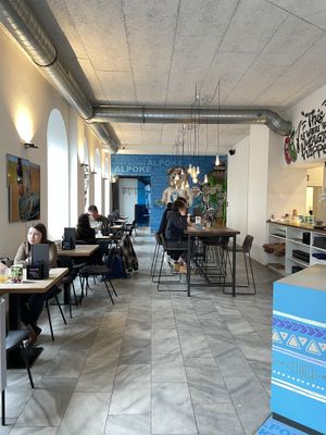   at Alpoke Poke Bowls in Graz