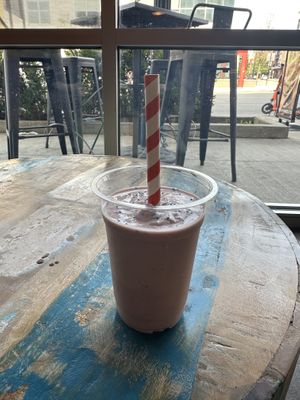 Blueberry pancake shake  at Shakeno8 in Columbus