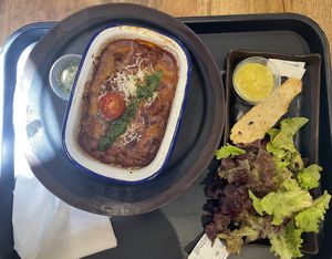 Lasaña   at Alma Vegan Food in Santiago