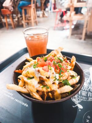   at Alma Vegan Food in Santiago