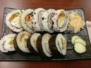 daily menu: sushi  at Tai Lai in Taipei