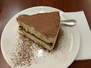 Raw tiramisu at Tai Lai in Taipei