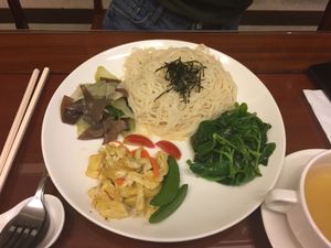 noodle dish at Tai Lai in Taipei