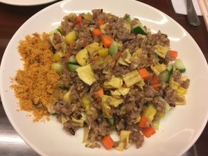 pineapple fried rice at Tai Lai in Taipei