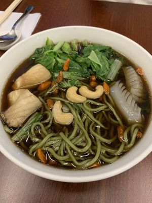 noodle soup  at Tai Lai in Taipei