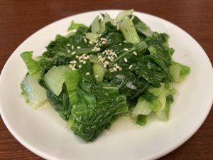 Boiled veggies (湯青菜) at Tai Lai in Taipei