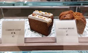 The egg symbol for Carrot Loaf means it contains egg. at Maya Bakery & Bar in Hong Kong Island