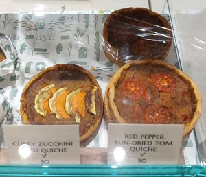 Vegan Quiche at Maya Bakery & Bar in Hong Kong Island