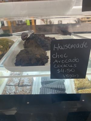 Vegan cookies  at Sprout Eden in Eden
