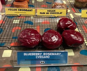 Vegan baked goods at Unregular Bakery in New York City