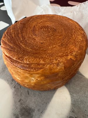 Plain vegan croissant at Unregular Bakery in New York City