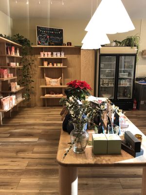 Inside  at Cocooning Café in Montreal