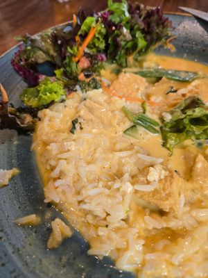 Curry with tofu at Liami in Ramstein-miesenbach