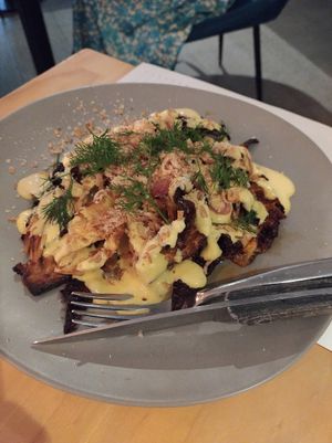 Grilled cauliflower at Alma Restaurant in Geelong