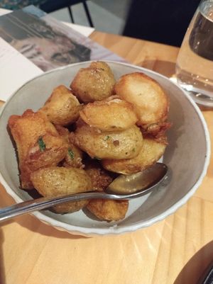 Roast potatoes at Alma Restaurant in Geelong