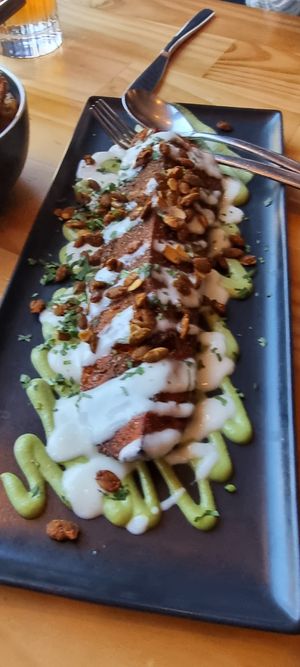 Roast pumpkin at Alma Restaurant in Geelong