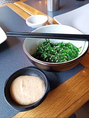 Seaweed salad   at Eurasia in Kyiv