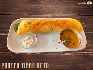 Paneer Tikka Dosa

Tortilla de harina rellena de verduras y queso fresco al estilo tikka

Truita de farina farcida de verdures y formatge fresc al estil tikka
 at Panjab Indian Restaurant in Santa Coloma De Gramenet