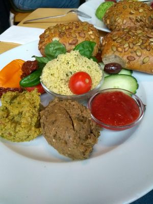 Vegan 1 breakfast at Ginkgo in Frankfurt